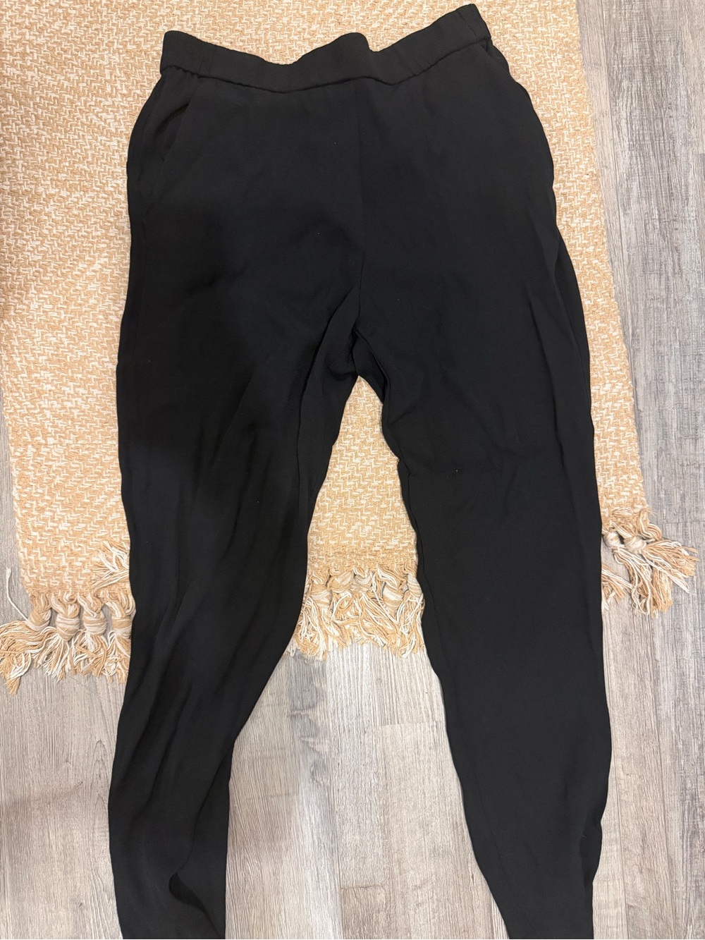 Halogen Black Casual Pull-On Pants (4)